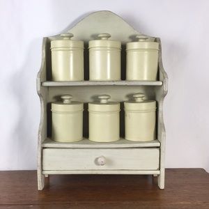 Tom Guffe Ohio Wholesale Tea Bag Canister NWT